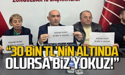 Dural; "30 bin TL'nin altında asgari ücret varsa biz yokuz!"