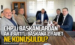 CHP'li Başkanlardan Ak Parti'li Başkan Ulupınar'a ziyaret! Ne konuşuldu?