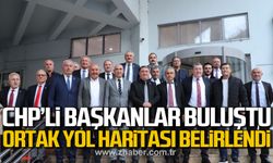 CHP'li başkanlar buluştu! Ortak yol haritası belirlendi!