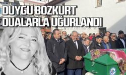 Duygu Bozkurt dualarla uğurlandı!