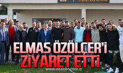 Zonguldakspor Rektör Özölçer’i ziyaret etti!