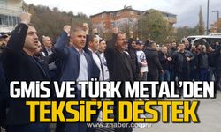 GMİS ve TÜRK- METAL'den TEKSİF'e destek! "Kazanan işçiler olacak"