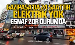 Gazipaşa'da 24 saattir elektrik yok! Esnaf zor durumda!