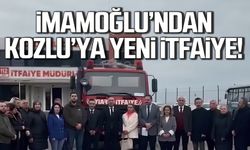 İmamoğlu'ndan Kozlu'ya yeni itfaiye!