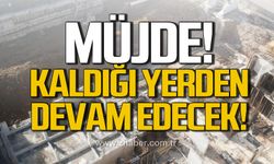 Ereğli'de Hükümet Konağı inşaatı devam edecek!