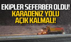 Kemikli Rampası'nda seferberlik! Karadeniz yolunda son durum!