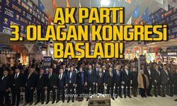 AK Parti Zonguldak Kilimli 3. Olağan Kongresi başladı