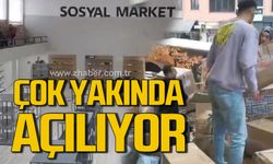 Zonguldak'ın ilk ve tek sosyal marketi açılıyor