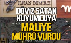 Zonguldak'ta yetkisiz döviz satan İlhan Demirci Döviz ve Kuyumculuk kapatıldı!