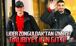 Zonguldakspor galibiyet için İzmir'e hareket etti!