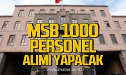 Milli Savunma Bakanlığı 1000 sözleşmeli personel alımı yapacak!