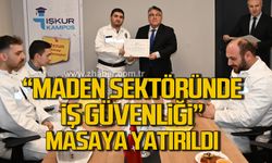 Rektör Özölçer, 'Maden Sektöründe İş Güvenliği' programına katıldı