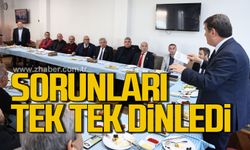 Muhtarlar dinlendi, çözüm önerileri değerlendirildi