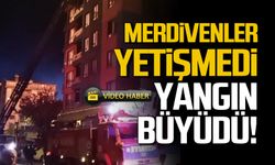 Merdivenler yetişmedi! Yangın büyüyor!