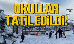 Bolu'da okullar 1 gün tatil edildi!