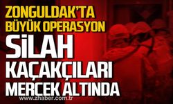 Silah kaçakçıları mercek altında! Zonguldak'ta büyük operasyon!