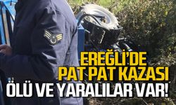 Ereğli'de pat pat kazası! Ölü ve yaralılar var!