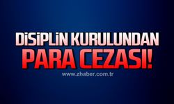 Zonguldakspor'a para cezası geldi