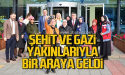 Rektör Özölçer, şehit ve gazi yakınlarıyla bir araya geldi