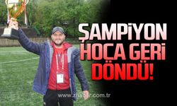 Şampiyon hoca geri döndü!