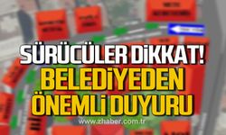 Kilimli Belediyesi'nden önemli duyuru! Sürücüler dikkat!