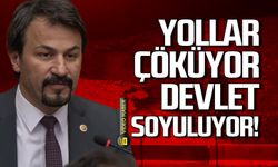 Ertuğrul "Yollar çöküyor, devlet soyuluyor!"