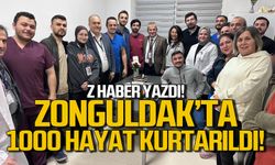 Z HABER yazdı! Zonguldak'ta bin hayat kurtarıldı!