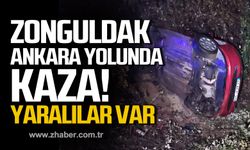 Zonguldak-Ankara yolunda kaza! Yaralılar var!