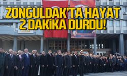 Zonguldak'ta hayat 2 dakika durdu!