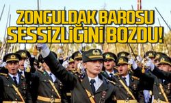 Zonguldak Barosu teğmenlerin davasında sessizliğini bozdu!