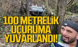 100 metrelik uçuruma yuvarlandı! Sorumlusu kim?