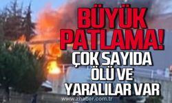 Balıkesir'de büyük patlama! En az 12 ölü, 3 yaralı