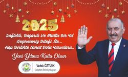 Vedat Öztürk'ten 2025 yıl başı mesajı