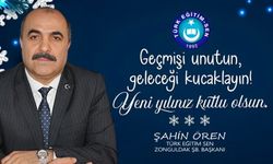 Şahin Ören'den 2025 yıl başı mesajı