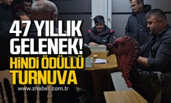 Zonguldak'ta 47 yıllık gelenek! Baba hindi ödüllü turnuva!