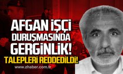 Zonguldak'ta Afgan işçi duruşmasında gerginlik! Talepleri reddedildi!