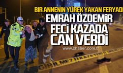 Bir annenin yürek yakan feryadı! Emrah Özdemir feci kazada can verdi!