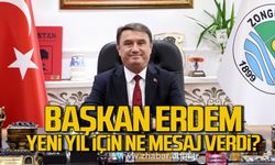 Başkan Tahsin Erdem yeni yıl mesajında ne söyledi?