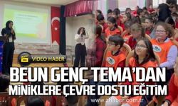 BEUN Genç TEMA'dan miniklere çevre dostu eğitim!