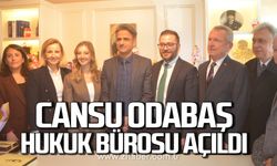 Cansu Odabaş hukuk bürosu açıldı!