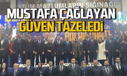 Kongre tamamlandı! Mustafa Çağlayan güven tazeledi!