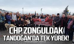 CHP Zonguldak Tandoğan'da tek yürek!