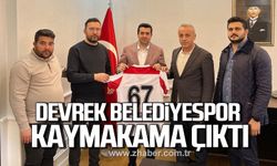 Devrek Belediyespor Kaymakam Muhammed Evlice’yi ziyaret etti!