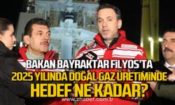 Bakan Bayraktar açıkladı! 2025 yılında doğal gaz üretiminde hedef ne kadar?