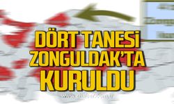 Zonguldak'ta 4 tane kuruldu!