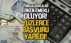 Zonguldaklılar erken emekli oluyor! Yüzlerce kişi başvurdu!