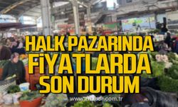 Zonguldak’ta halk pazarında fiyatlarda son durum!