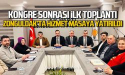 AK Parti'de kongre sonrası ilk toplantı! Zonguldak'ta hizmet masaya yatırıldı!