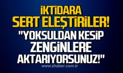 Eğitim Sen'den iktidara sert eleştiriler! "Yoksuldan kesip zenginlere aktarıyorsunuz!"