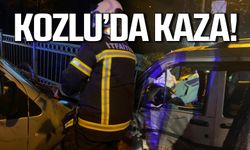 Kozlu'da kaza! İmdadına itfaiye yetişti!